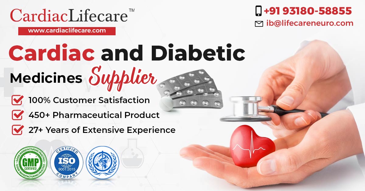 Cardiac and Diabetic Medicines Supplier - Cardiac Lifecare