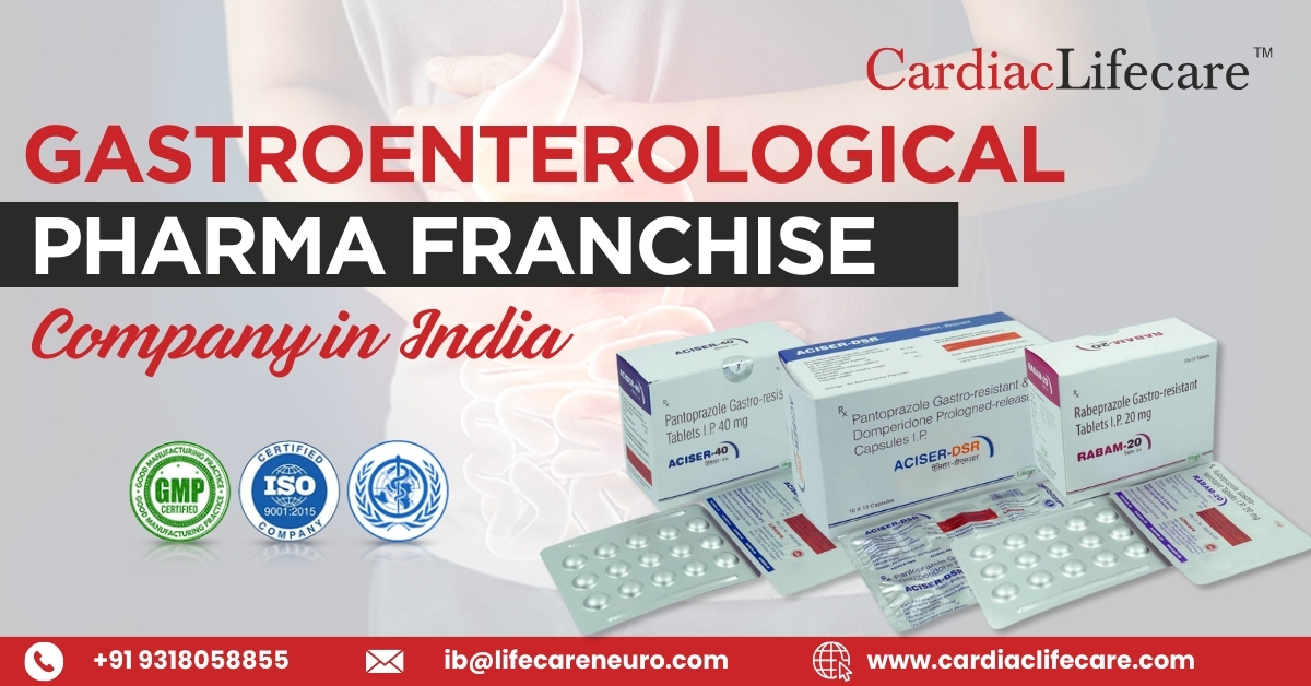 Gastroenterological Pharma Franchise Company in India - Cardiac Lifecare